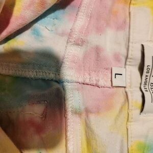 Judy blue tie died shorts